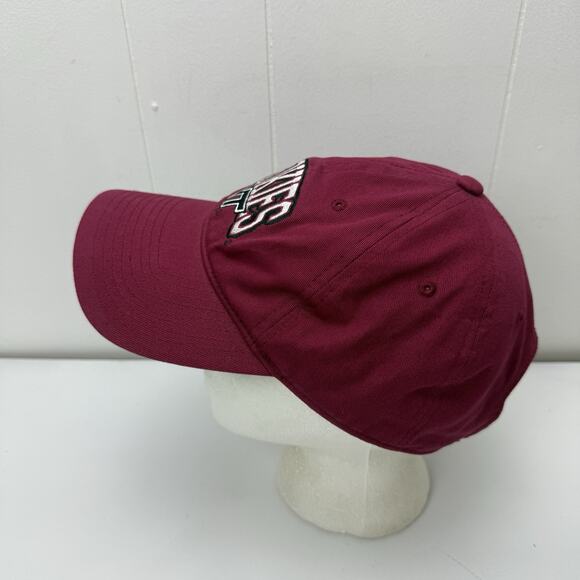 Virginia Tech Hokies Hat Cap Maroon Strapback Adjustable NCAA Embroidered VT - Picture 3 of 10